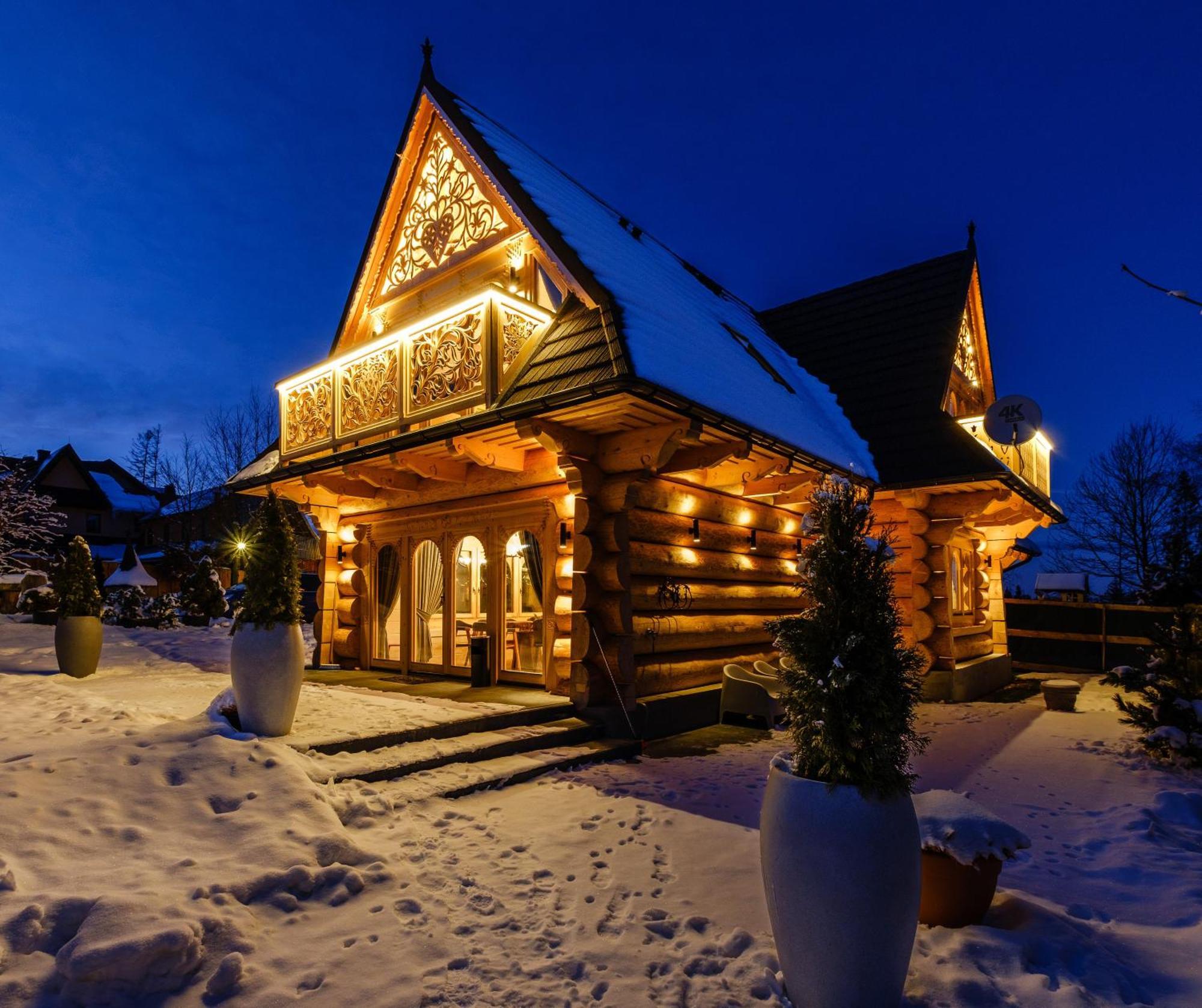 Bajkowa Chata 3 Magiczne Domki Jacuzzi Мурзасичле Екстериор снимка